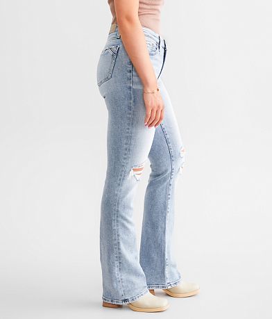 Buckle Black Fit No. 53 Tailored Boot Stretch Jean full right side view