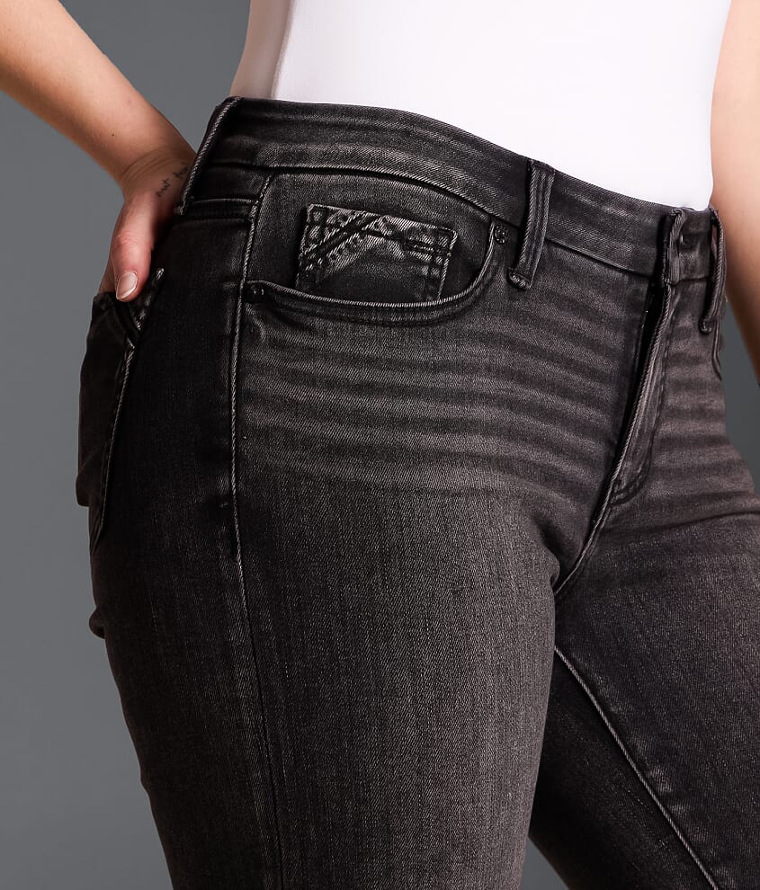 Buckle Black Fit No. 53 Cropped Straight Stretch Jean