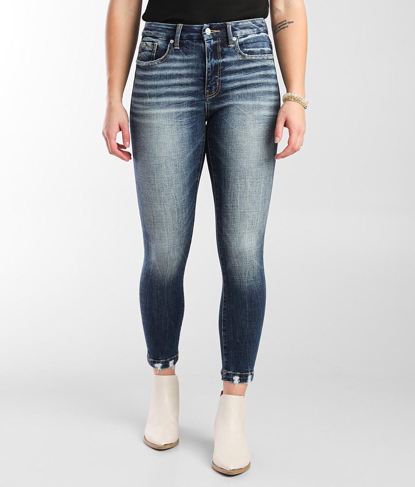 Buckle Black Fit No. 93 Mid-Rise Ankle Skinny Jean front view