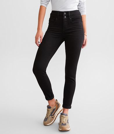 Buckle Black Fit No. 35 Ankle Skinny Stretch Jean front view