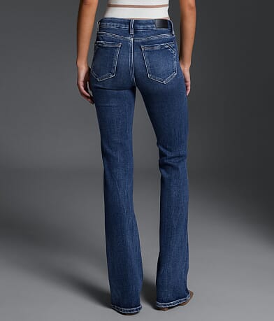 Buckle Black Fit No. 53 Tailored Boot Stretch Jean back view