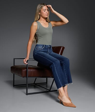 Buckle Black Fit No. 53 Cropped Straight Stretch Jean - Women's