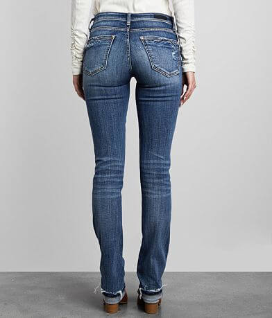 Buckle Black Fit No. 53 Mid-Rise Straight Jean BACK