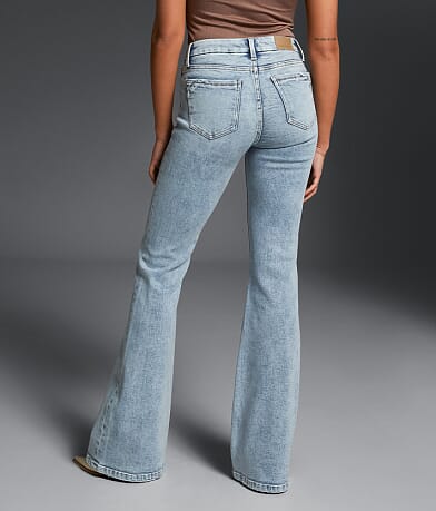 Buckle Black Fit No. 53 Flare Stretch Jean back view