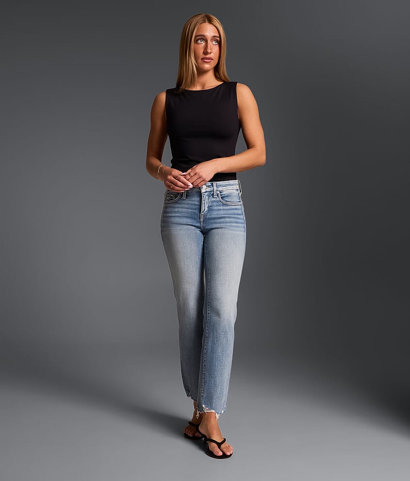 Fit No. 53 Cropped Straight Stretch Jean