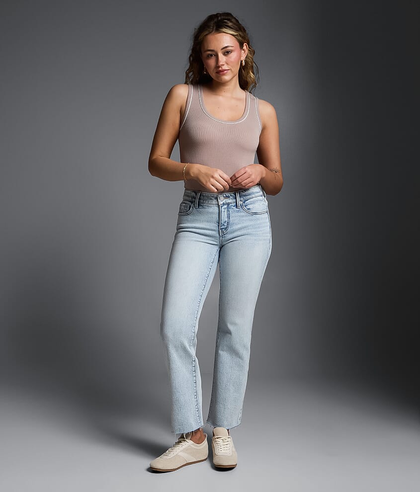 Fit No. 53 Cropped Straight Stretch Jean