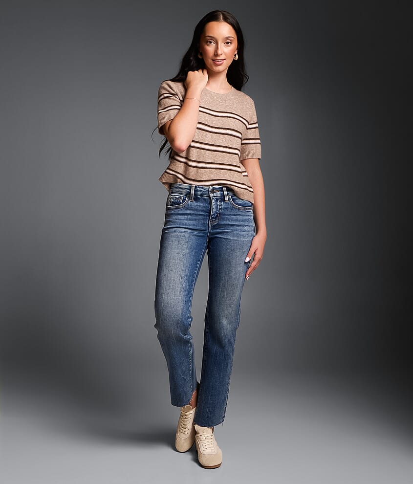Fit No. 53 Cropped Straight Stretch Jean