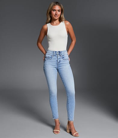 Buckle Black Fit No. 35 Ankle Skinny Stretch Jean front view