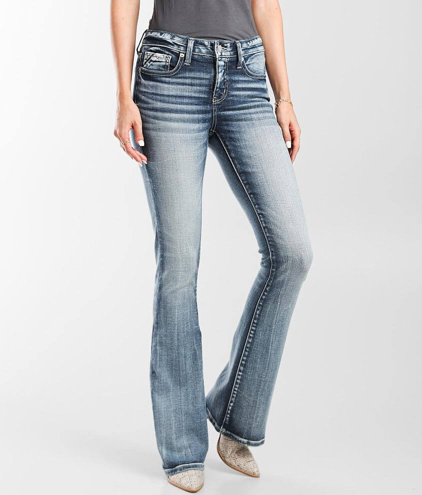 buckle bootcut jeans