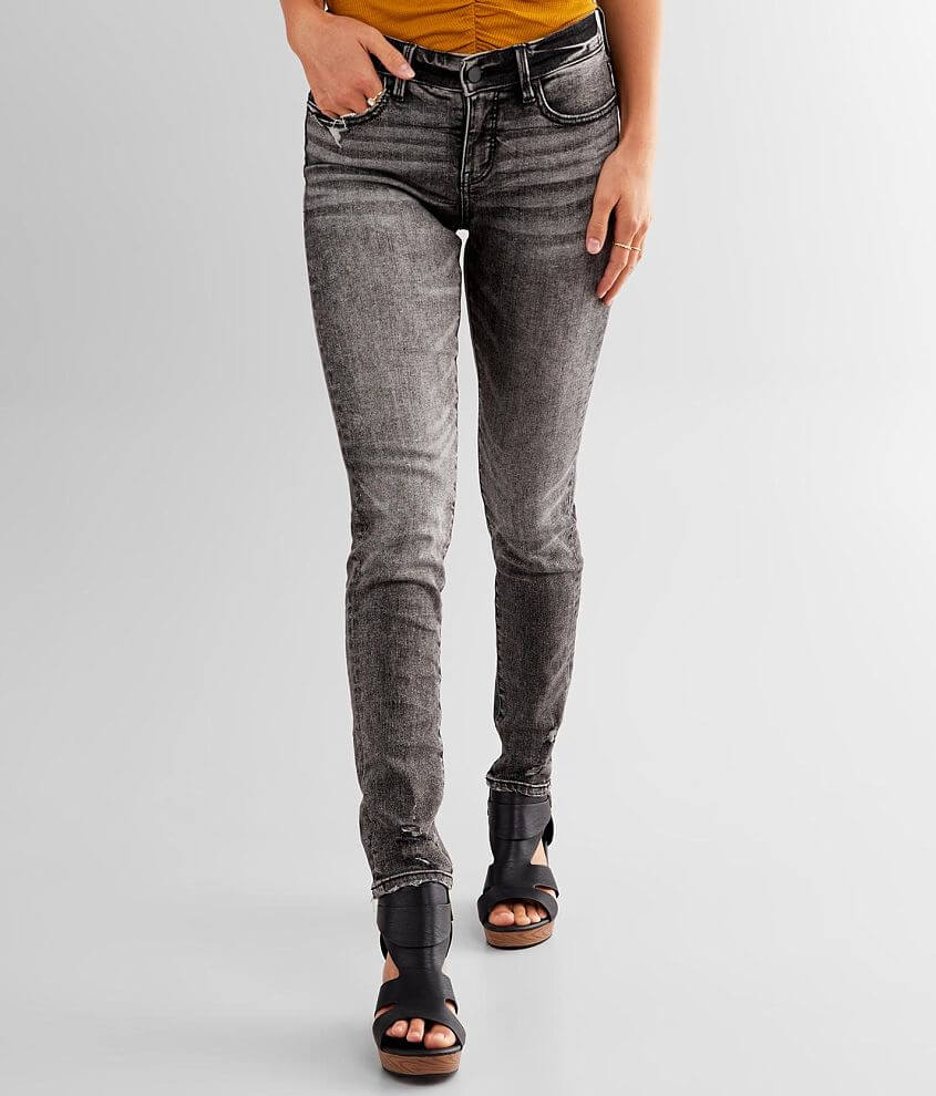 Buckle Black Fit No. 53 Mid-Rise Skinny Jean front view