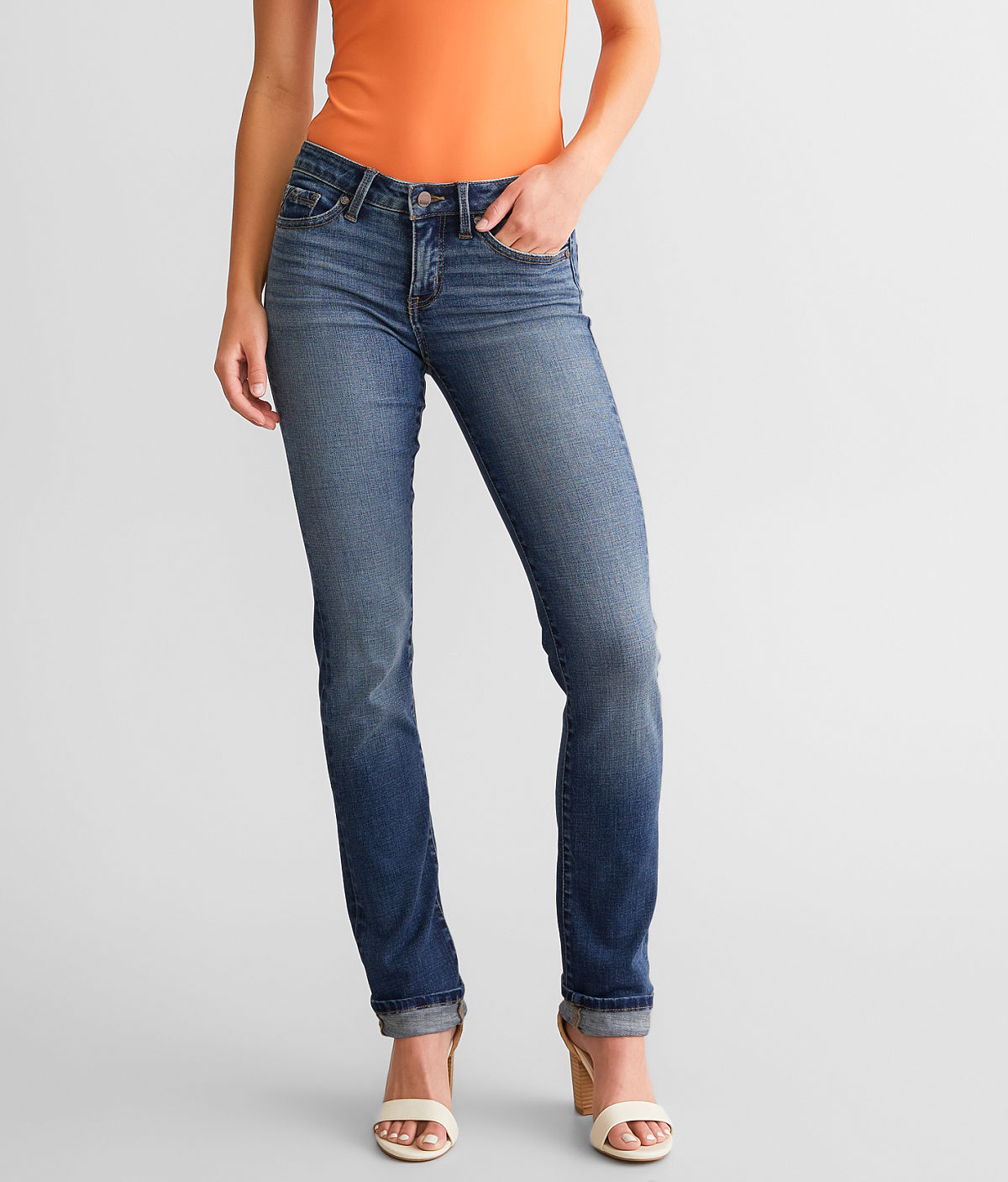 Buckle Black Fit No. 53 Straight Stretch Jean — Mccall by Buckle