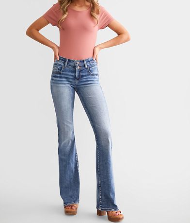 Buckle Black Fit No. 53 Boot Stretch Jean front view