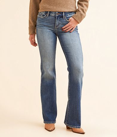 Buckle Black Fit No. 53 Boot Stretch Jean front view