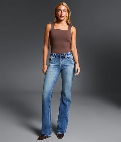 Buckle Black Fit No. 53 Boot Stretch Jean front view