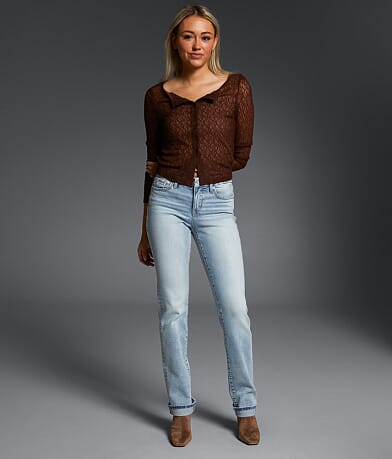 Buckle Black Fit No. 53 Straight Stretch Jean front view