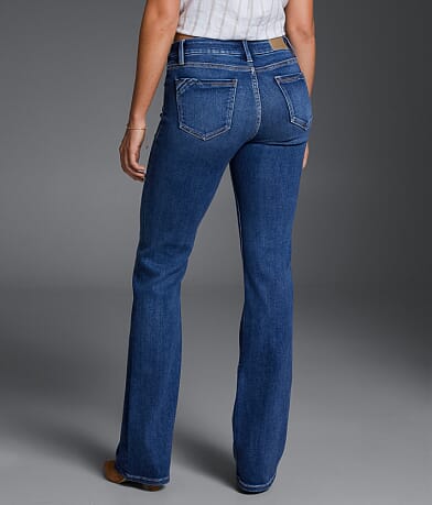 Buckle Black Fit No. 53 Boot Stretch Jean back view