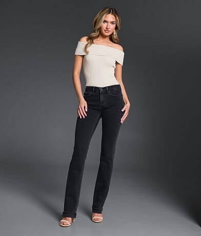 Buckle Black Fit No. 53 Straight Stretch Jean front view