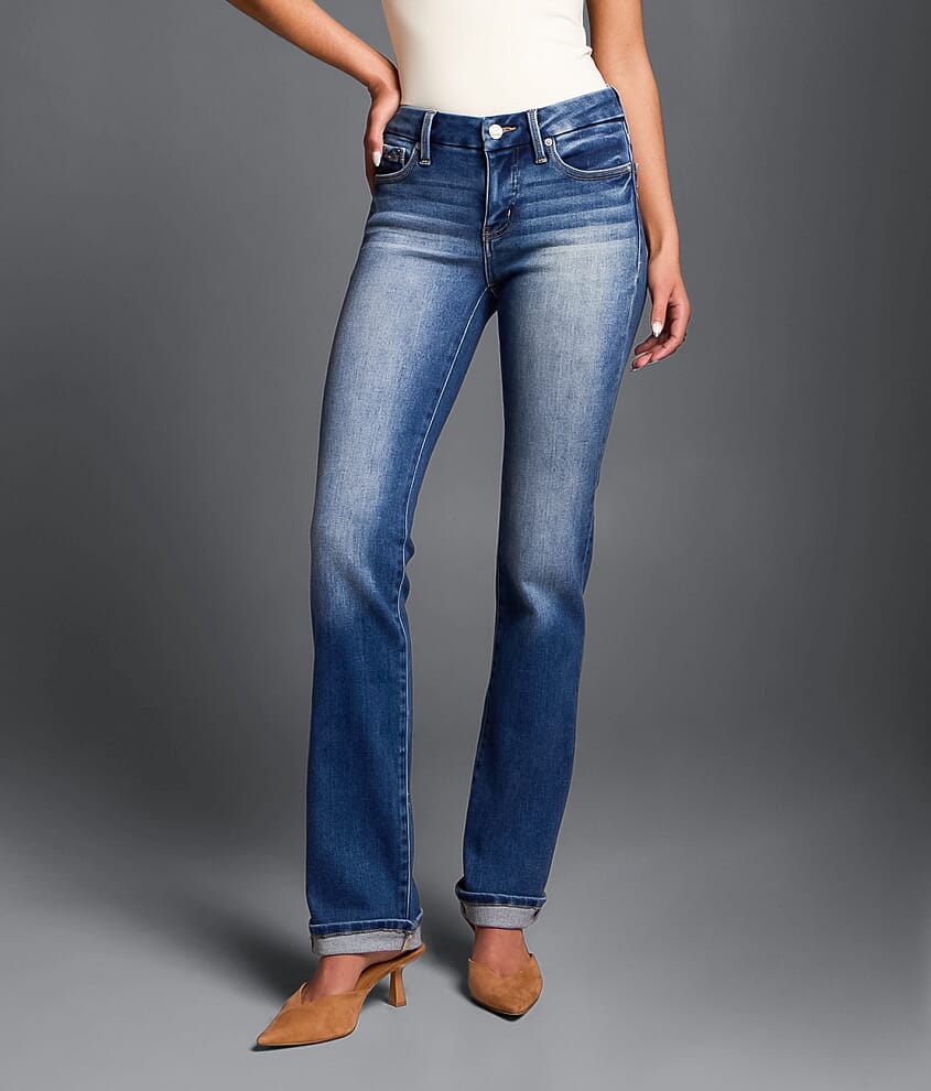 Fit No. 53 Straight Stretch Cuffed Jean - thumbnail 2