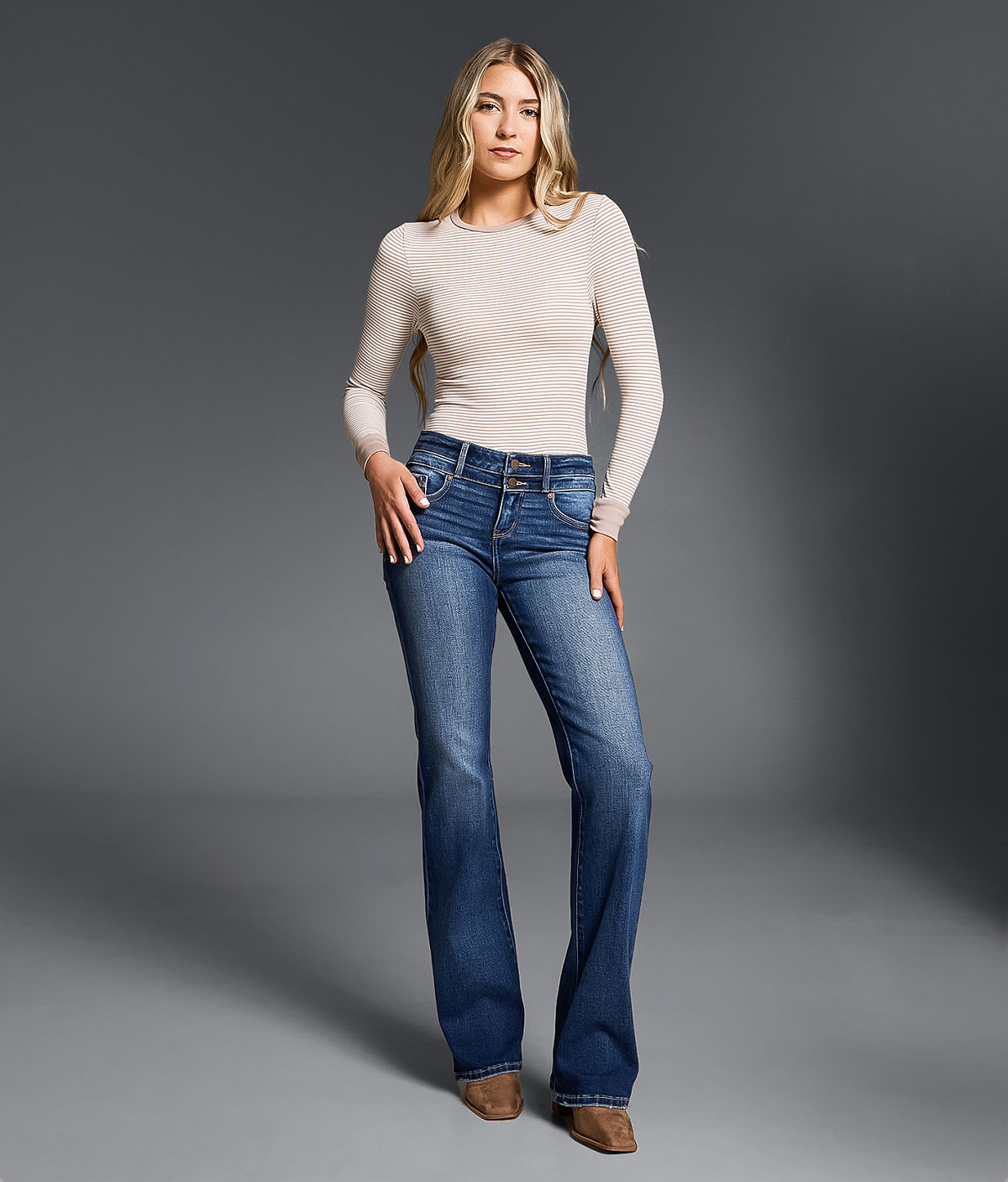 Buckle Black Fit No. 53 Boot Stretch Jean — Alexa 4 by Buckle