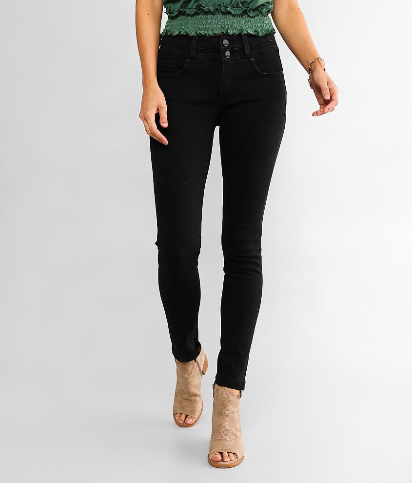 Buckle Black Fit No. 53 Ankle Skinny Stretch Jean front view
