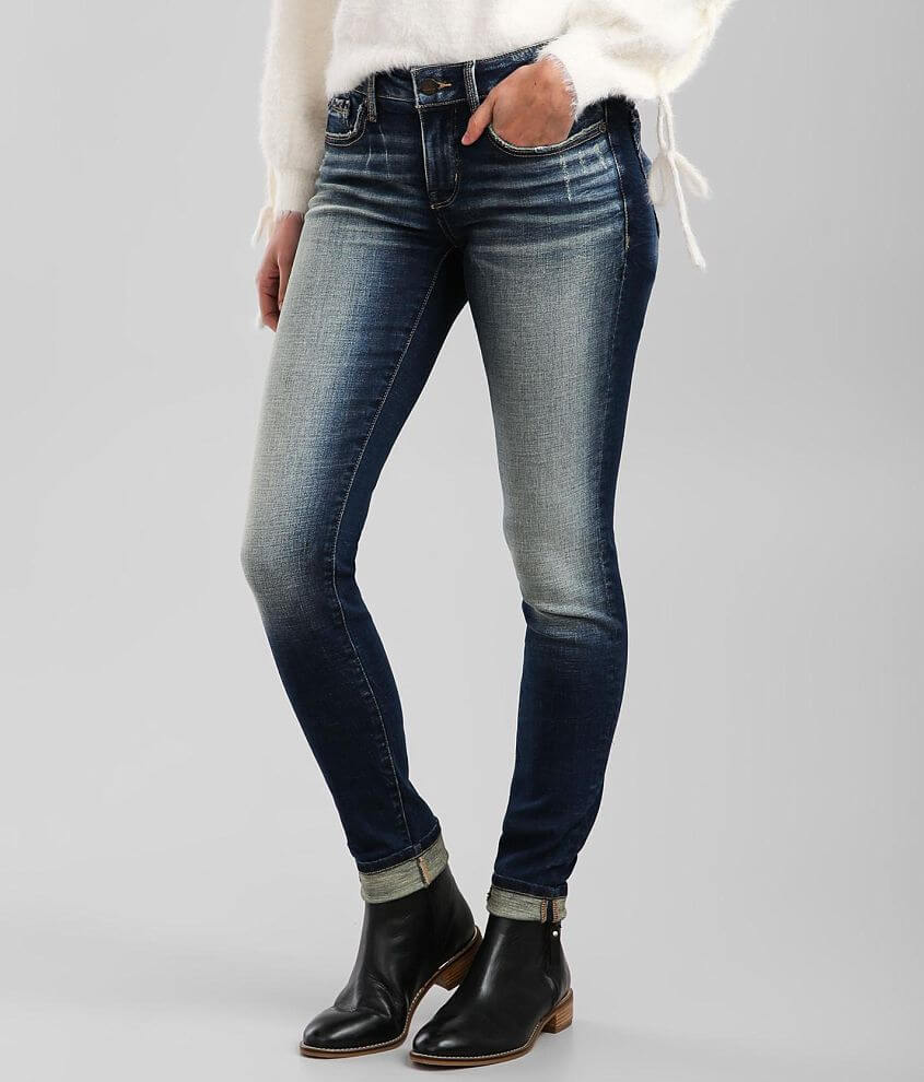 Buckle Black Fit No. 53 Mid-Rise Skinny Jean front view