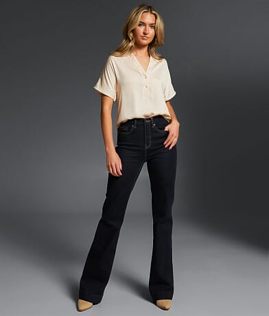 Buckle Black Fit No. 35 Trouser Stretch Jean front view