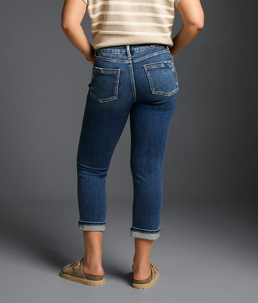 Fit No. 85 Stretch Cuffed Capri Jean