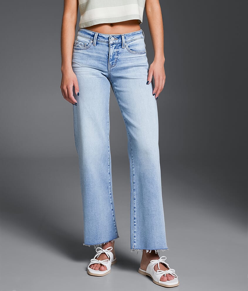 Fit No. 23 Cropped Wide Leg Stretch Jean