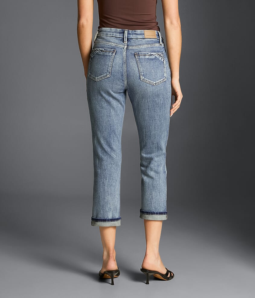 Fit No. 85 Capri Stretch Cuffed Jean