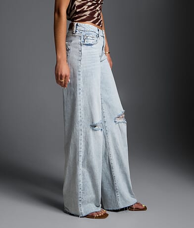 Fit No. 17 Low Slung Wide Leg Stretch Jean thumbnail 3