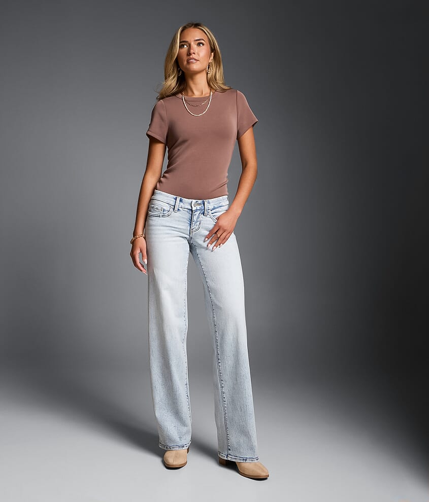 Buckle Black Fit No. 13 Wide Leg Stretch Jean - Women's Jeans in