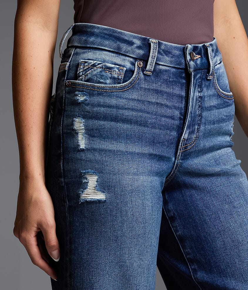 Fit No. 35 Cropped Wide Leg Stretch Jean - thumbnail 6