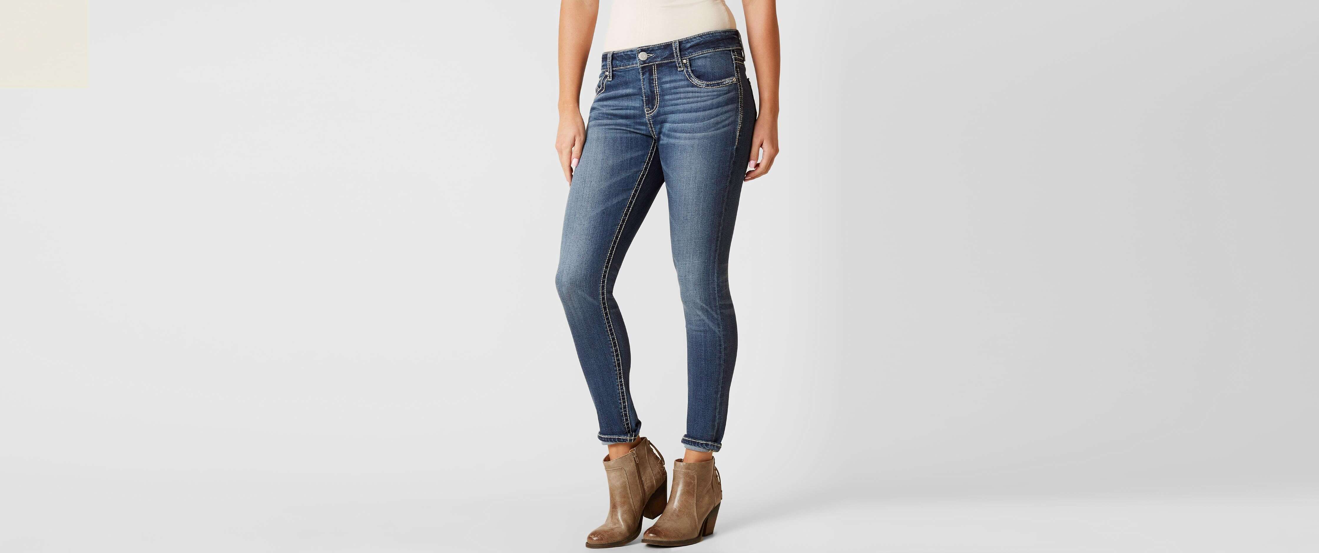 Daytrip Mila Skinny Stretch Jean Women's Jeans in Dark 172 Buckle