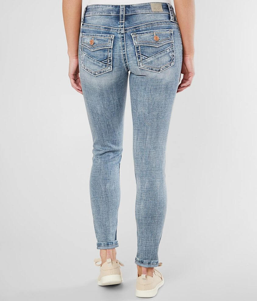 Virgo Ankle Skinny Stretch Cuffed Jean