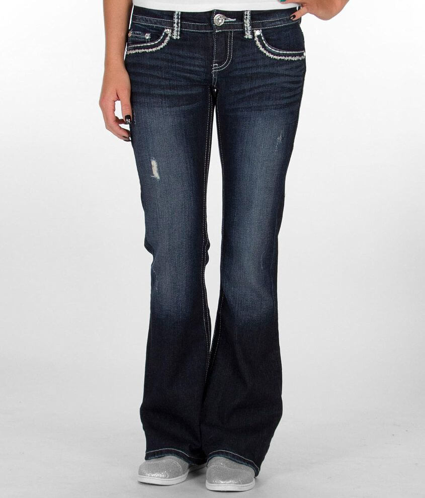Daytrip Aquarius Flare Stretch Jean front view
