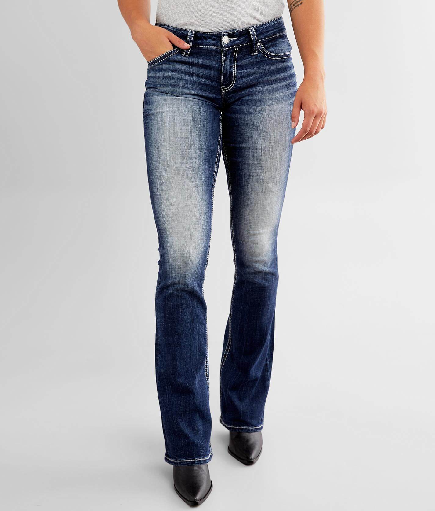 women's petite black bootcut jeans