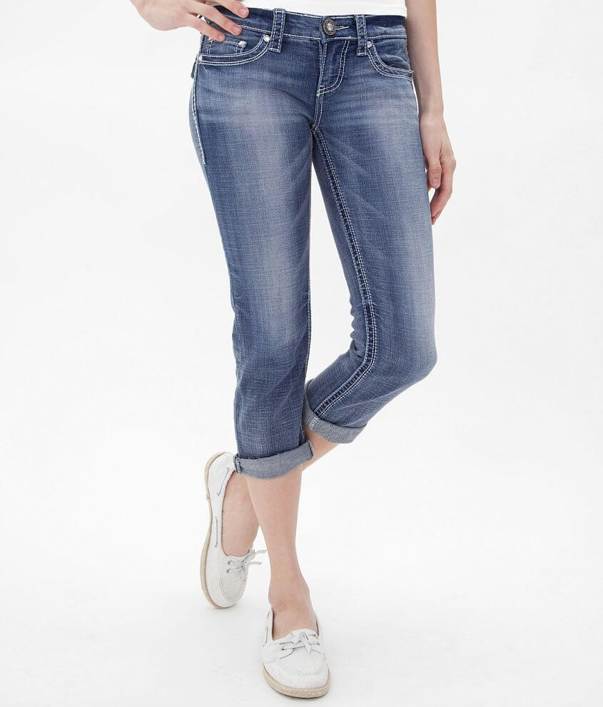 Daytrip Leo Stretch Cropped Jean front view