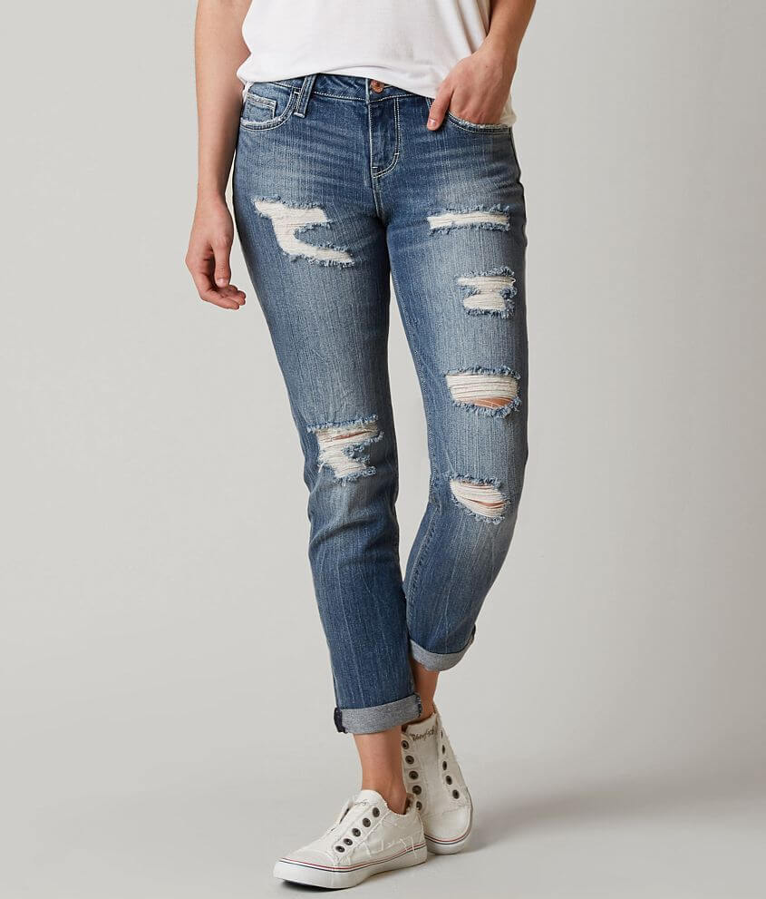 Daytrip Refined Lynx Slouchy Ankle Straight Jean front view