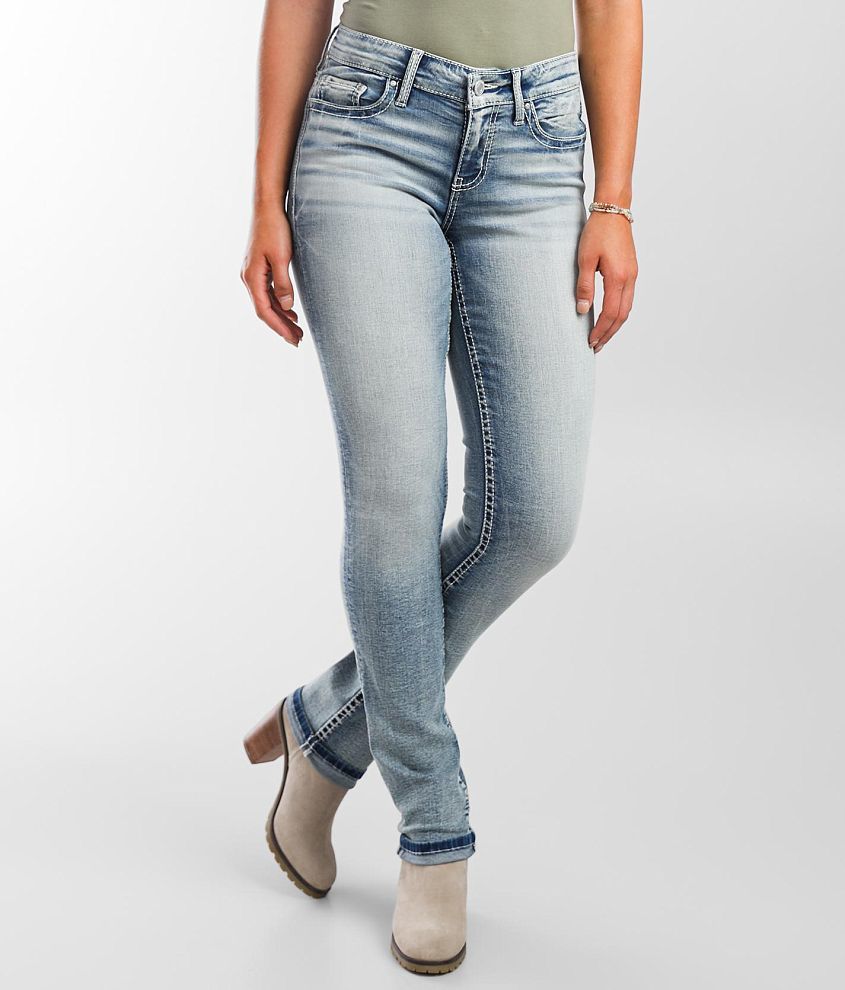 Daytrip Virgo Straight Stretch Jean Women's Jeans in Light 99 Buckle