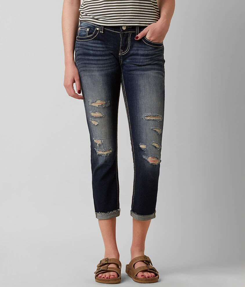 BKE Stella Skinny Stretch Cropped Jean - Women's Jeans in Dade 2 | Buckle