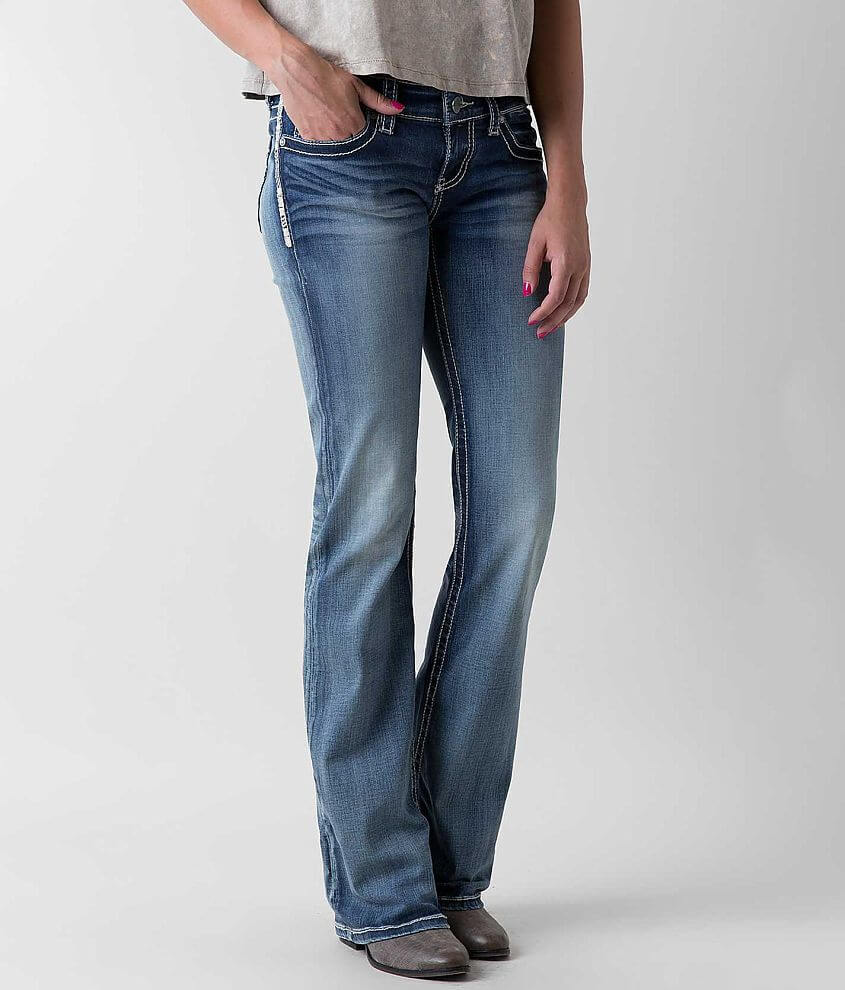 BKE Stella Flare Stretch Jean front view