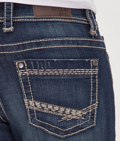 BKE Dakota Boot Stretch Jean back pocket view