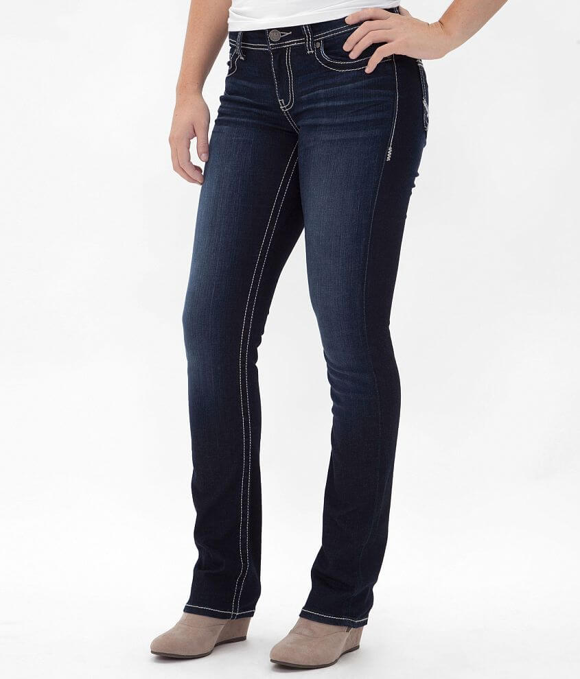 BKE Dakota Straight Stretch Jean Women s Jeans in Deeter Buckle