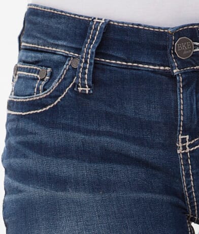 BKE Sabrina Boot Stretch Jean front pocket view
