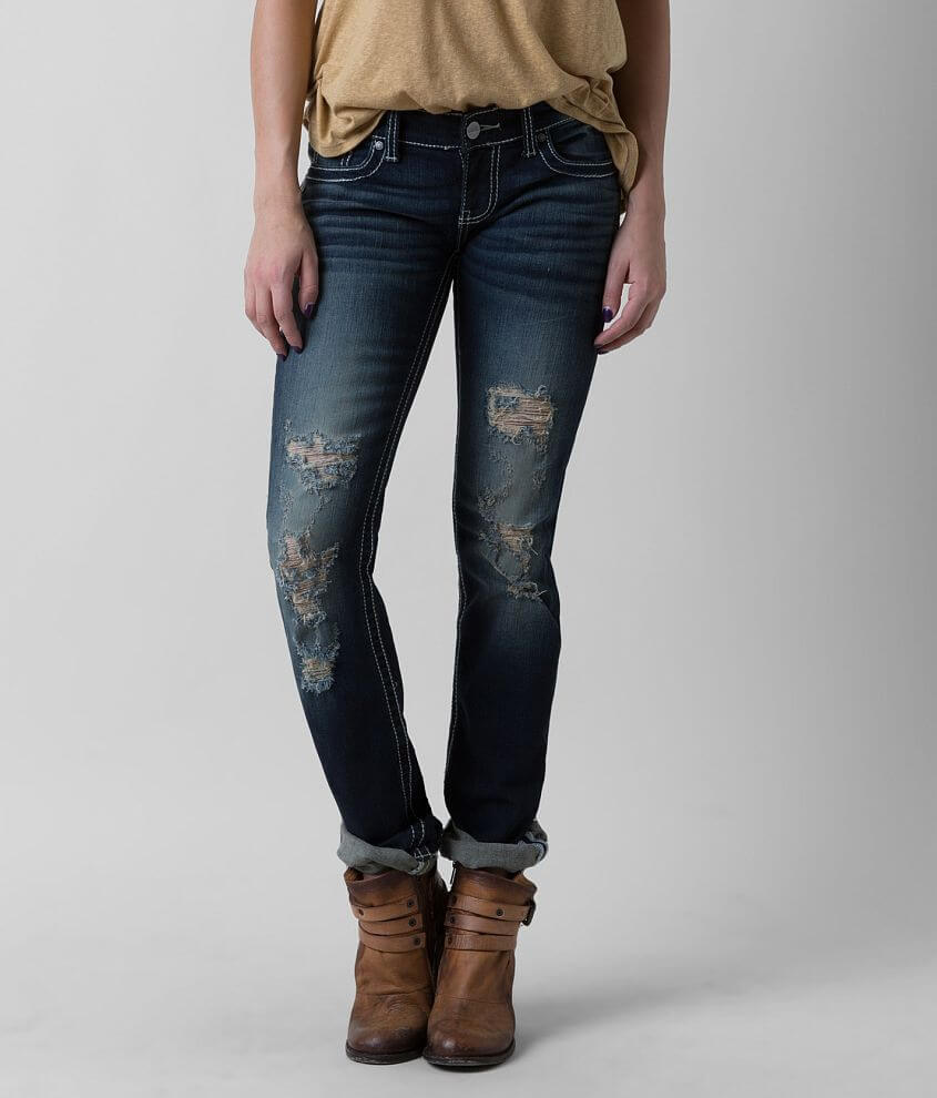 BKE Stella Straight Stretch Jean front view