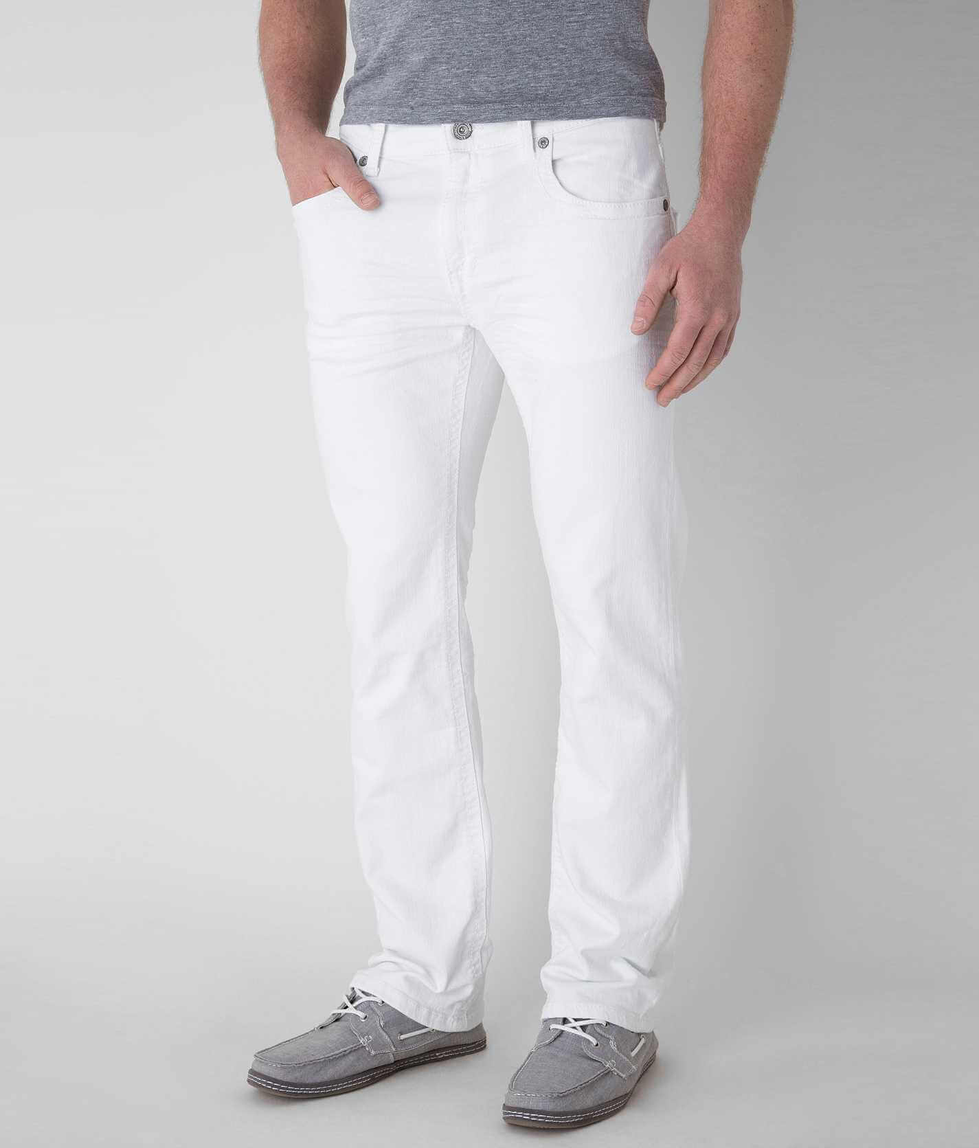 buckle white jeans