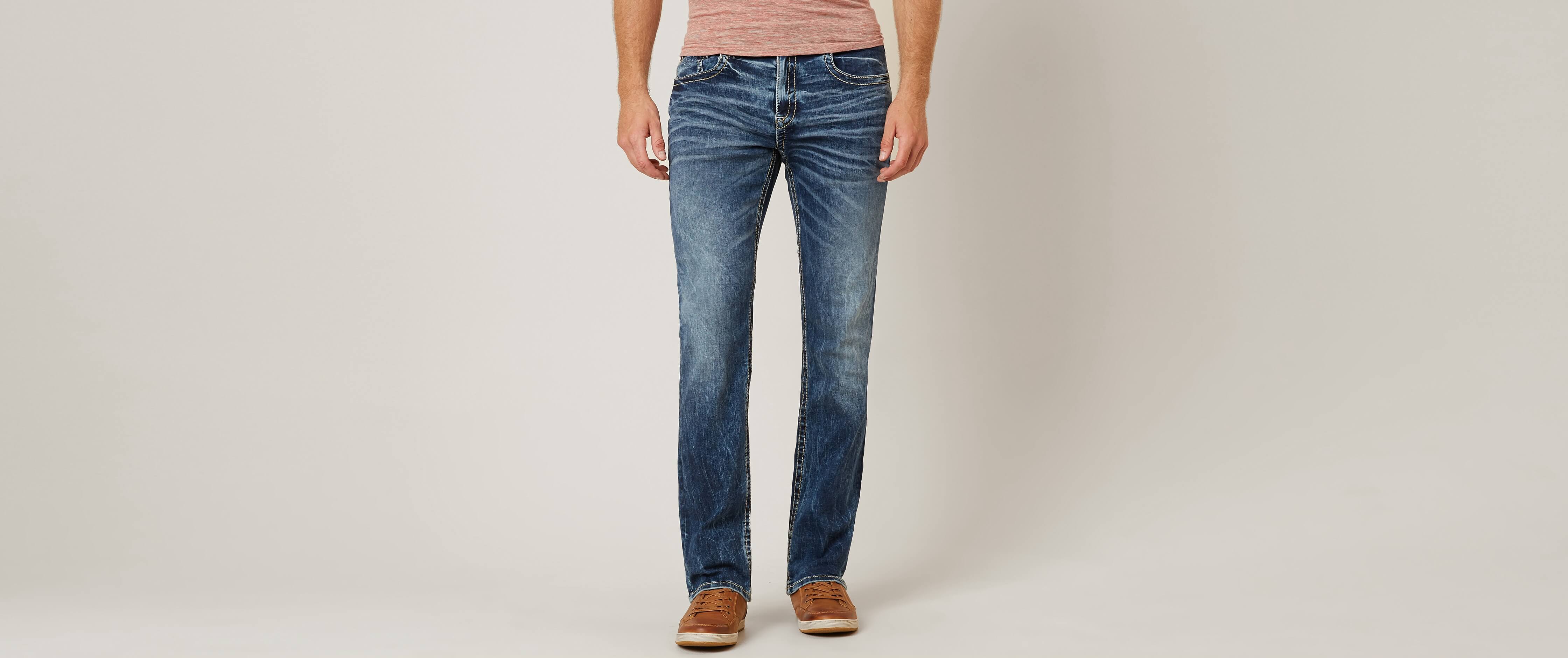 BKE Jake Straight Stretch Jean - Men's Jeans in Waterman | Buckle