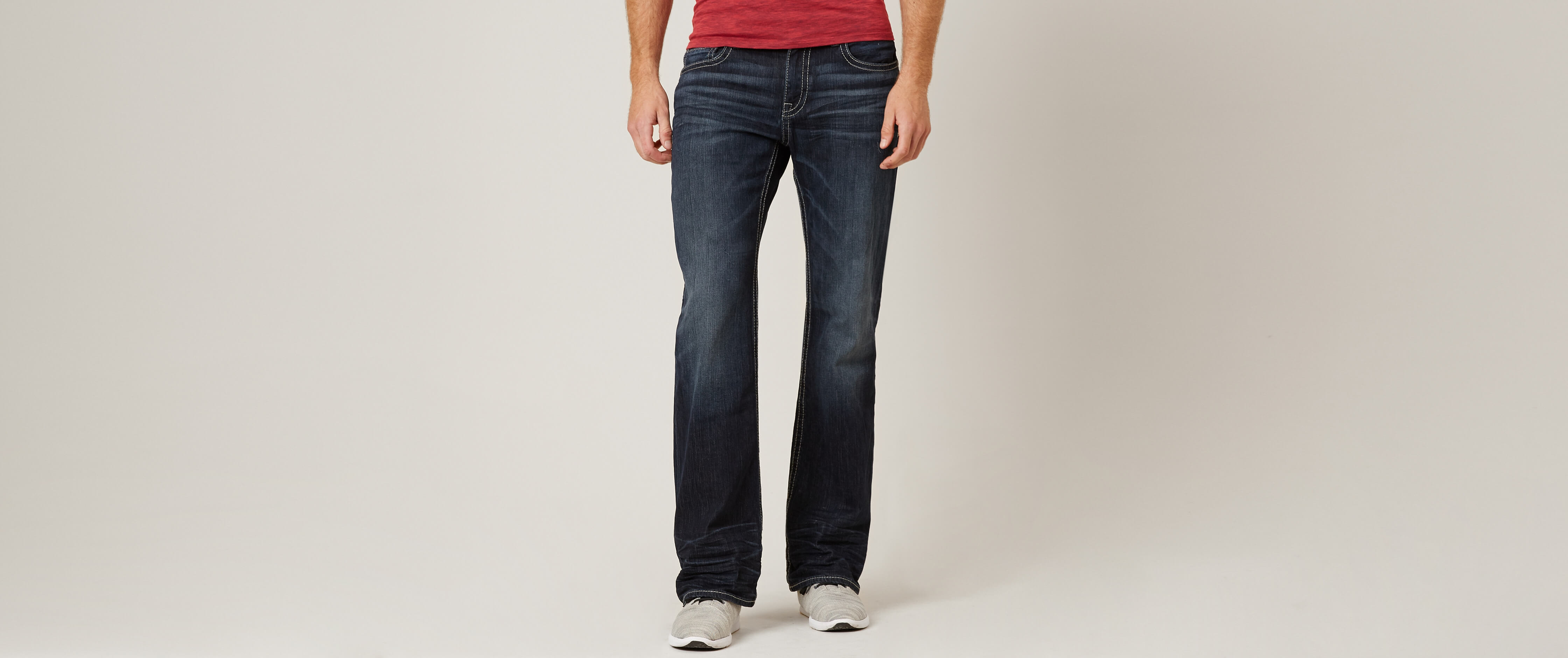 buckle mens bootcut jeans