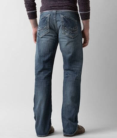 BKE Tyler Straight Stretch Jean back view