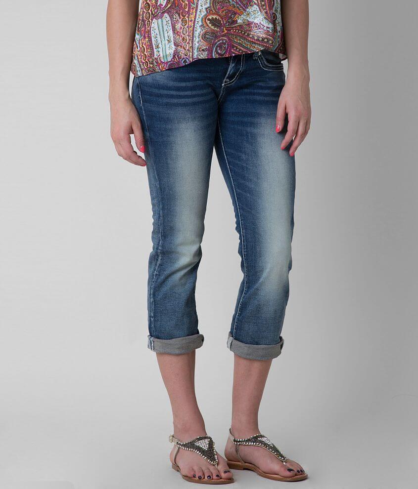 BKE Sabrina Stretch Cropped Jean front view